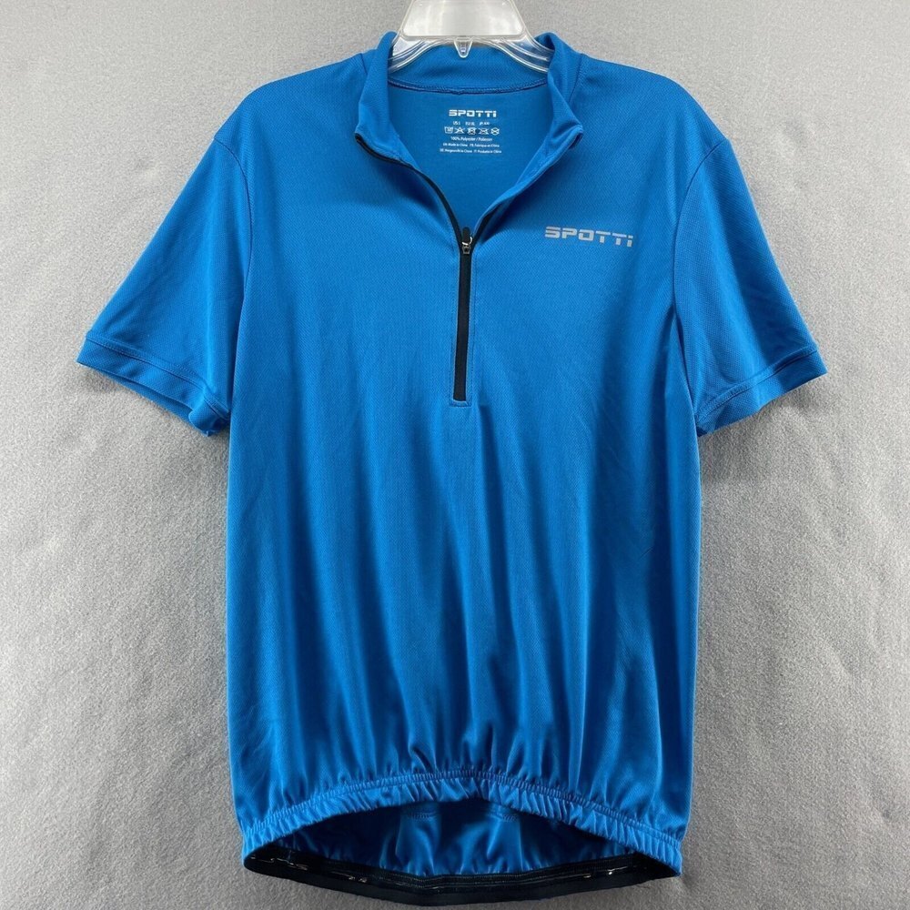 SPOTTI Cycling Jersey Mens Large Mountain Bike Outdoors Lightweight Stretch